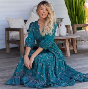 JAASE Tae Evergreen Maxi Dress